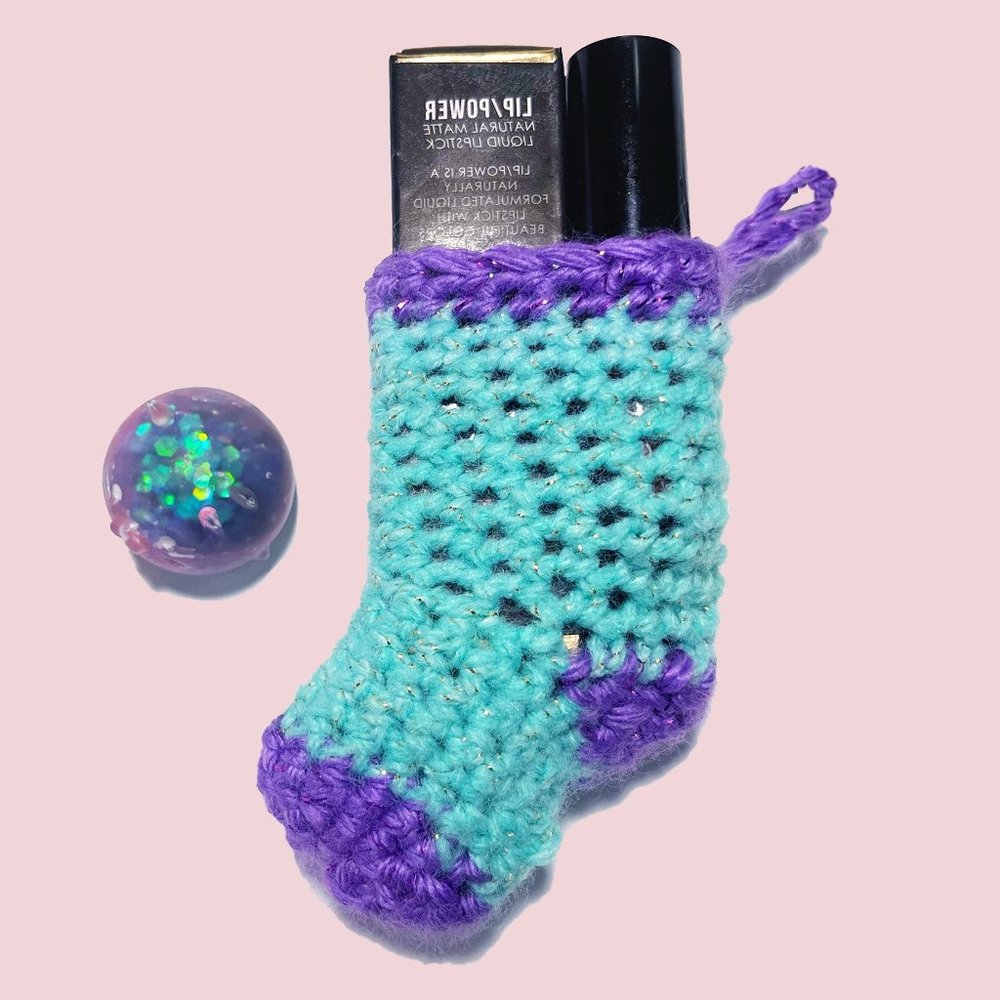 Holiday Gifting Makeup Bundle In Mini Stocking Lip/Eye All Brand New Makeup NIB